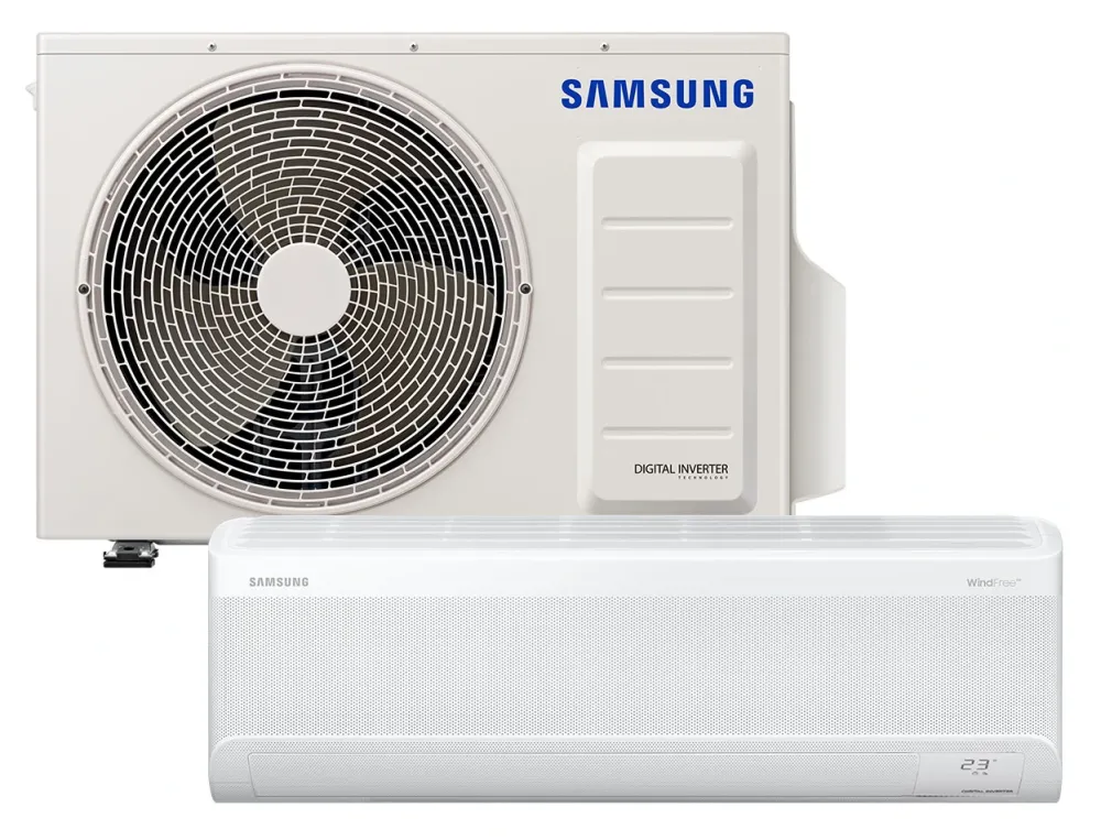 Samsung WindFree Avant S2 Klimaanlage 2,0 kW Set WLAN Inverter AR70F07C1AWNEU + AR70F07C1AWXEU